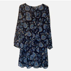 The Limited: sheer illusion, godet hem dress (Size 4)